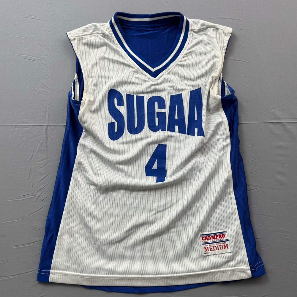 Champro‎ Reversible Basketball Jersey Blue White Suga 4 Medium